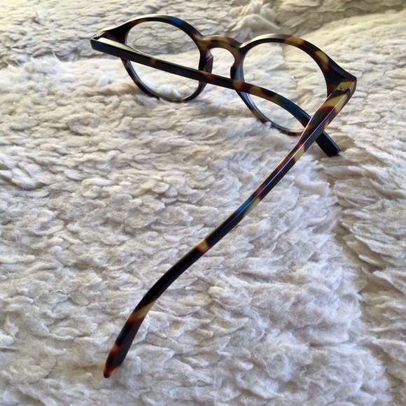 Nameless Psychedelic Tortoise Frame Eyeglasses - Bold Color Mix - Picture 10 of 11